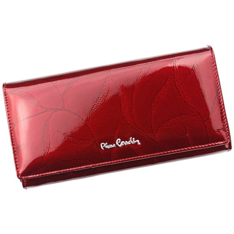 Dámská kožená peněženka Pierre Cardin 02 LEAF 102 červená