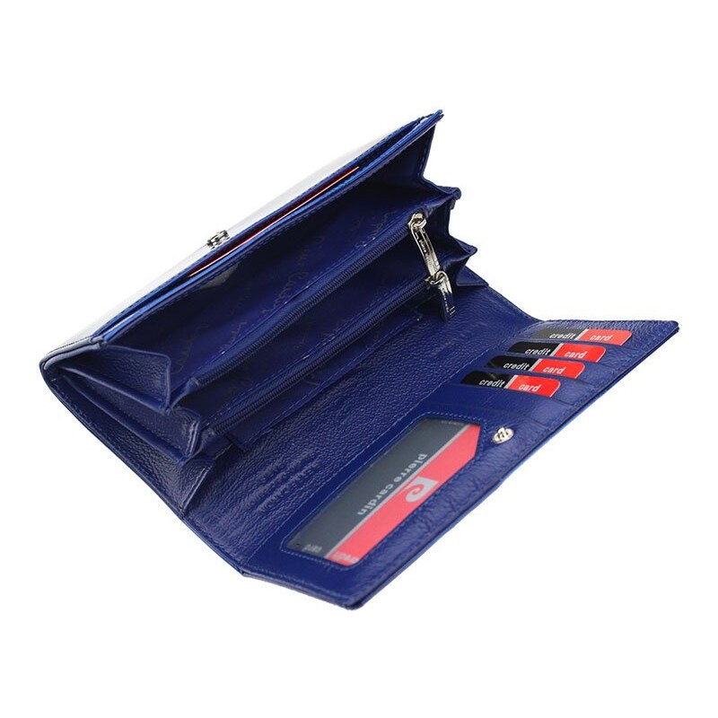 Dámská kožená peněženka Pierre Cardin 02 LEAF 114 černá