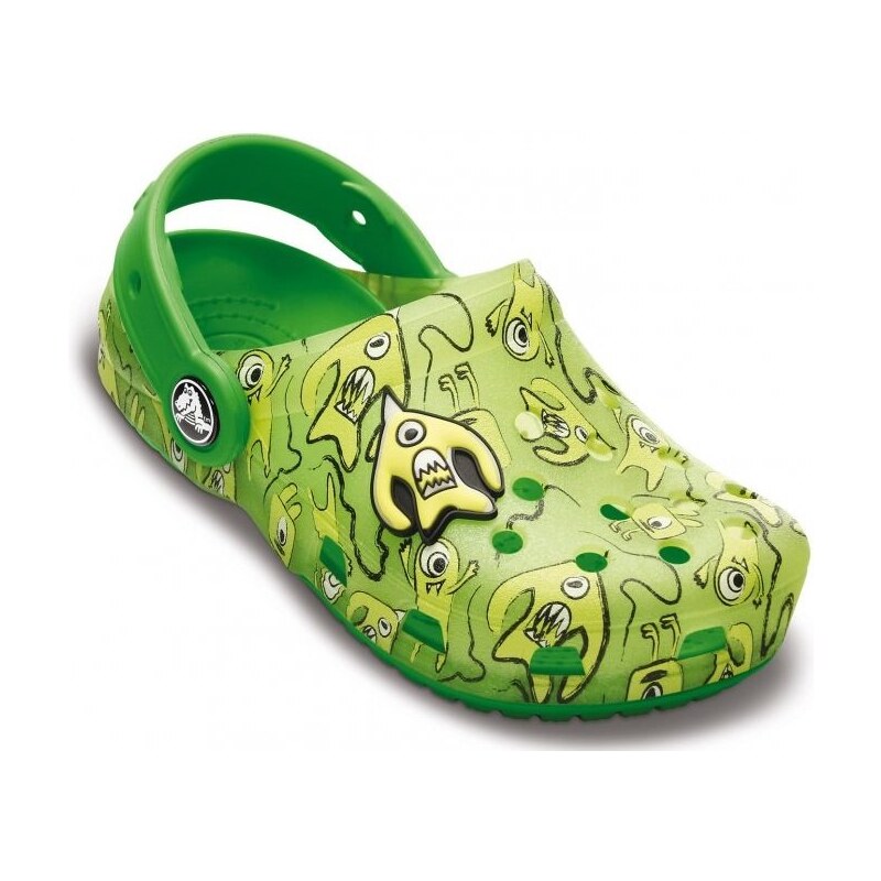 Crocs Dětské sandály Crocs Chameleons Alien - zelené