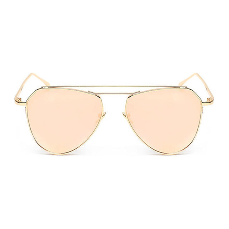 Beyou sluneční brýle Fashion letecké zlaté