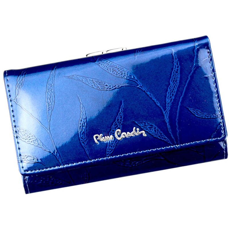 Dámská kožená peněženka Pierre Cardin 02 LEAF 108 modrá 63336932