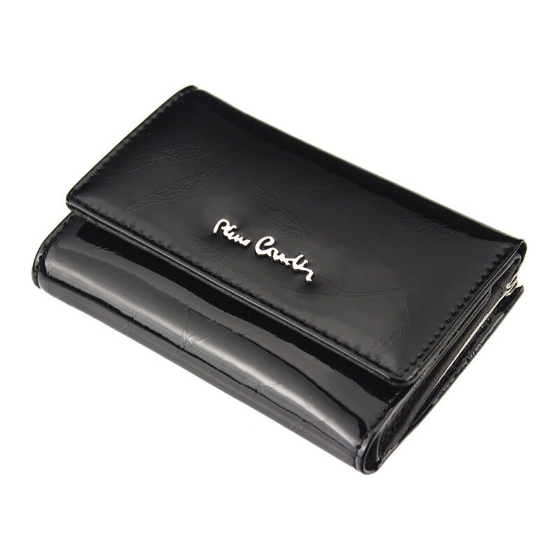 Dámská kožená peněženka Pierre Cardin 02 LEAF 117 černá
