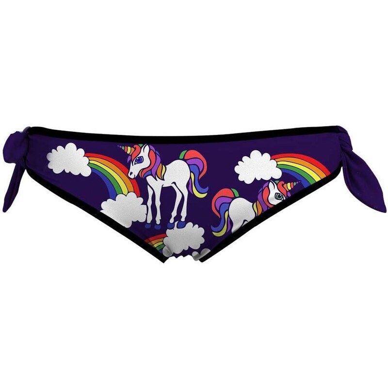 Mr. GUGU & Miss GO Spodní díl plavek Unicorns Pattern barevné