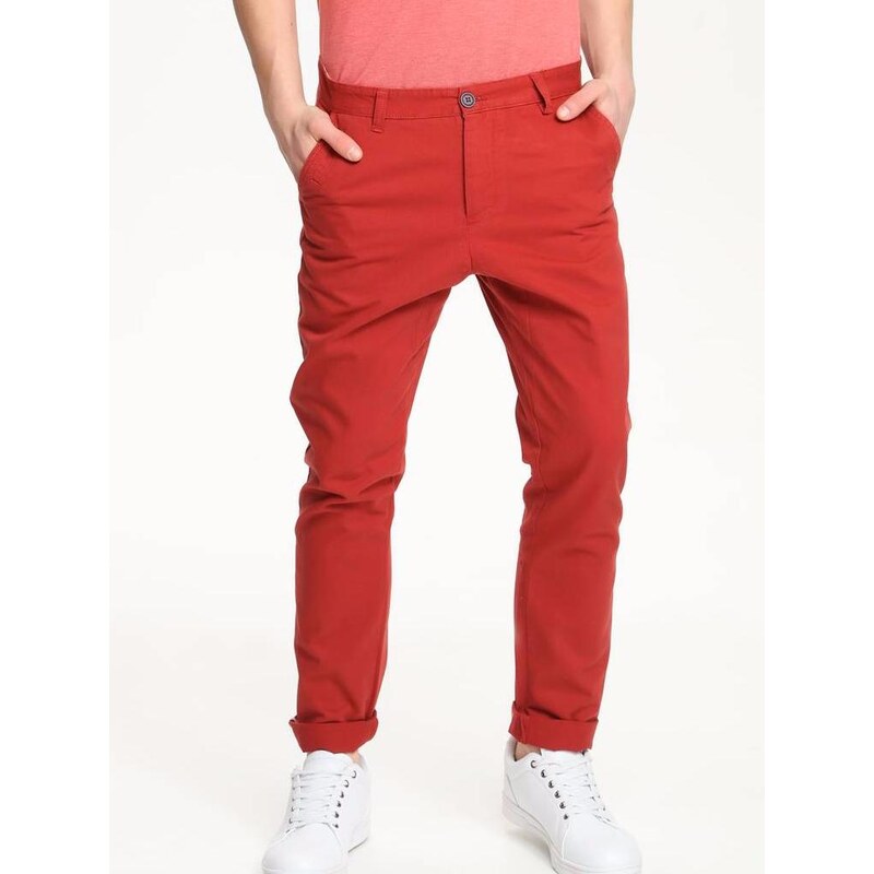 Top Secret Kalhoty červená