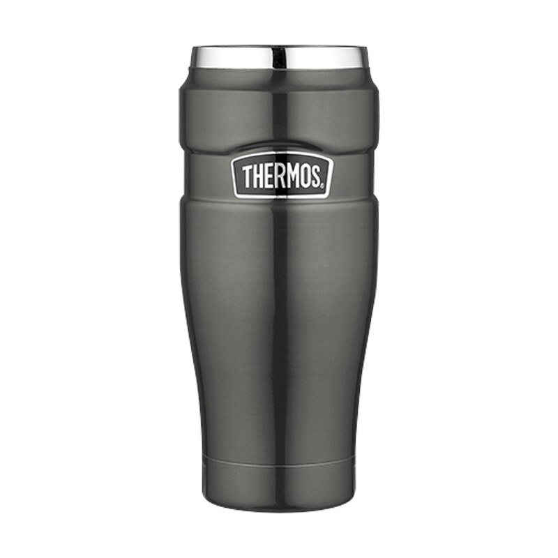 Thermos Vodotěsný termohrnek - metalicky šedá