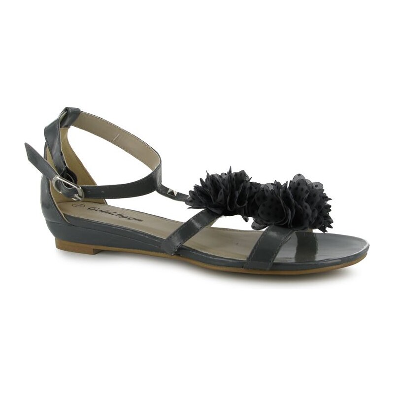Golddigga Ladies Petal Sandals Grey 3