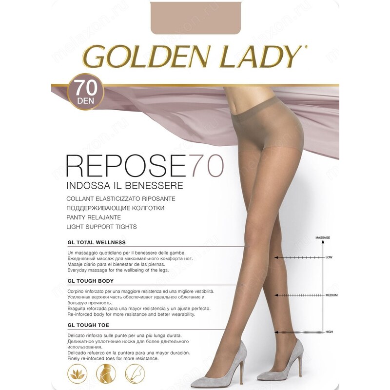 Punčochové kalhoty Repose 70 DEN - GOLDEN LADY 100299166