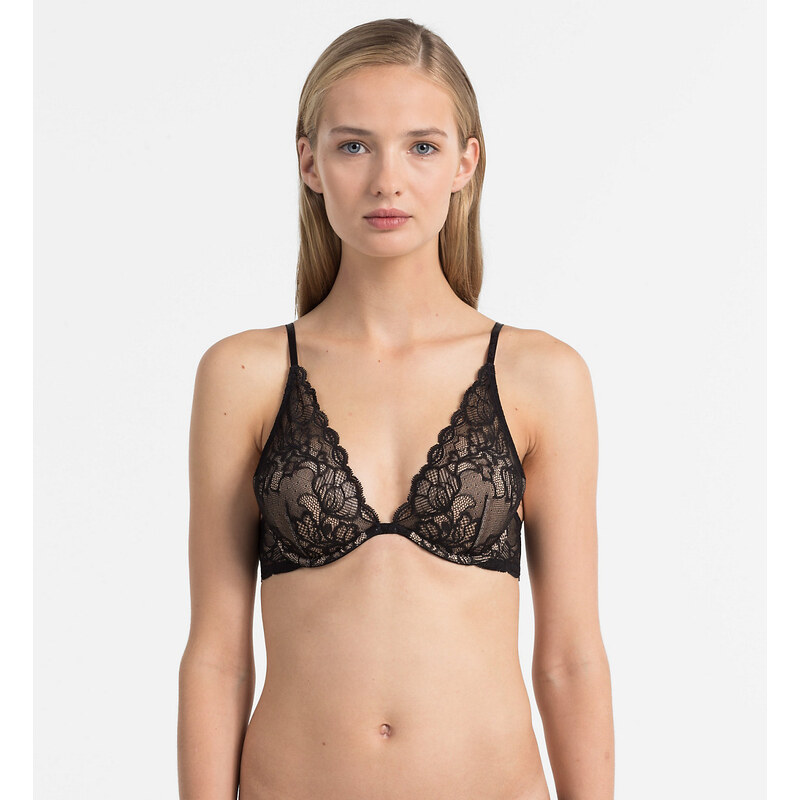 Podprsenka s kosticí QF1436E černá - Calvin Klein 74059979