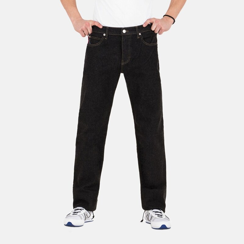 Černé rifle Armani Jeans 29