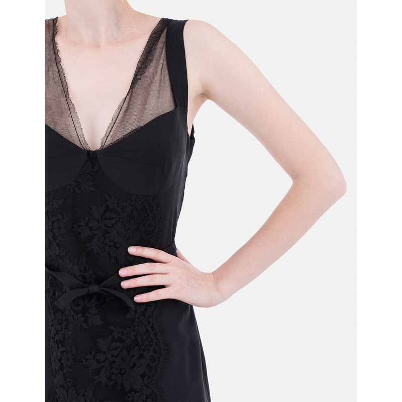 Dolce&Gabbana Luxusní koktejlové šaty D&G černé 40