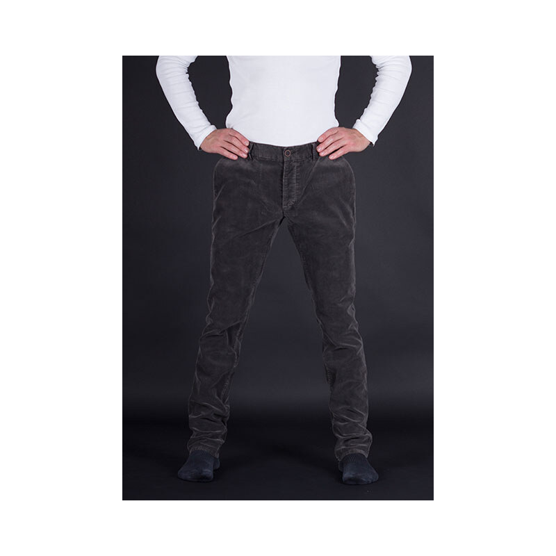 Stylové pánské hnědé kalhoty Armani Jeans 48