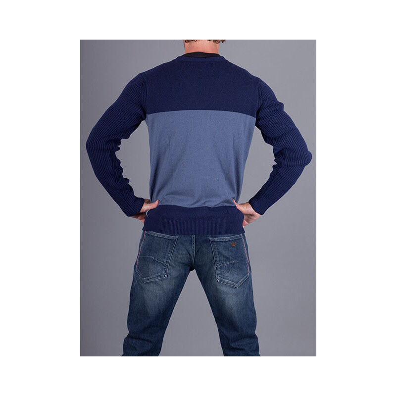 Pánský dvoubarevný svetr Armani Jeans L