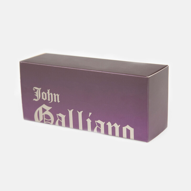 Krásné sluneční brýle John Galliano průhledný obrub