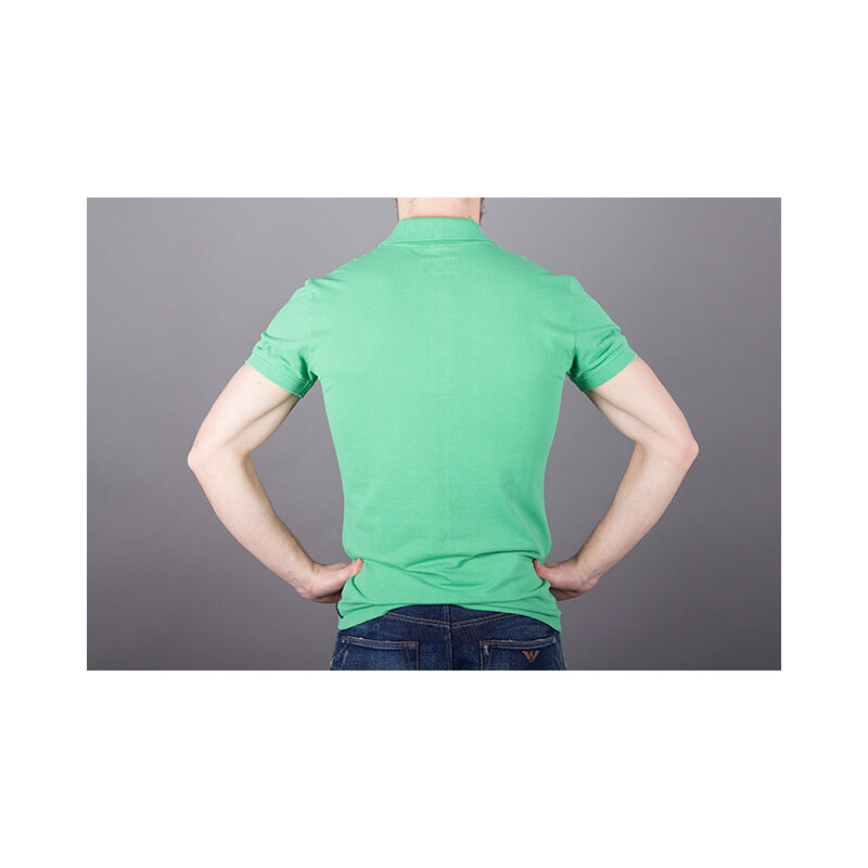 Pánské polo tričko Armani Jeans zelené S