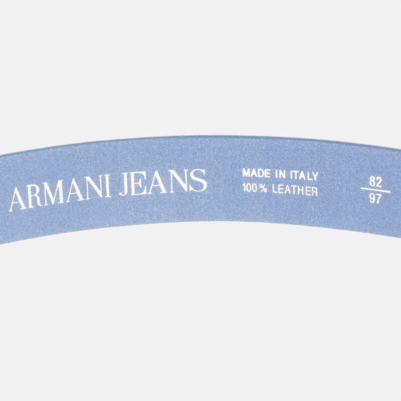 Dámský modrý opasek Armani Jeans 82 - 97 cm