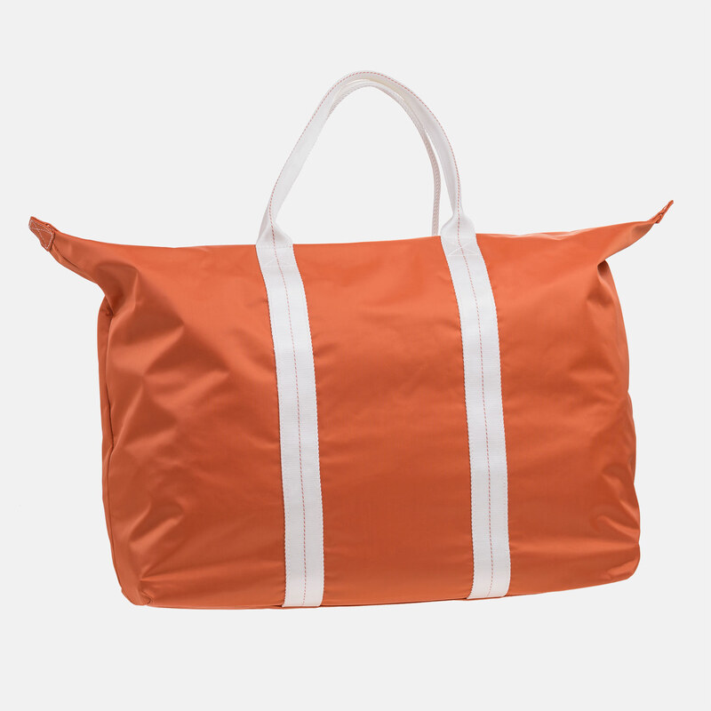 Oranžová cestovní taška Armani Jeans