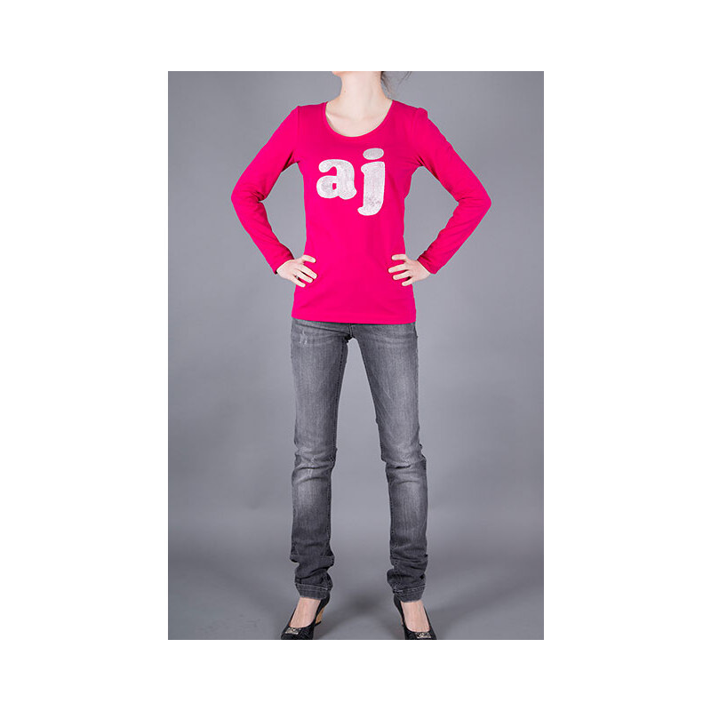 Armani Jeans Tričko růžové dámské AJ M