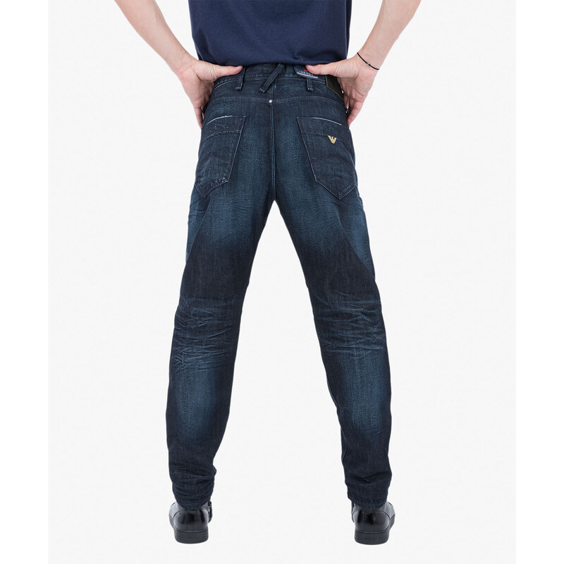 Modré džíny Armani Jeans 32