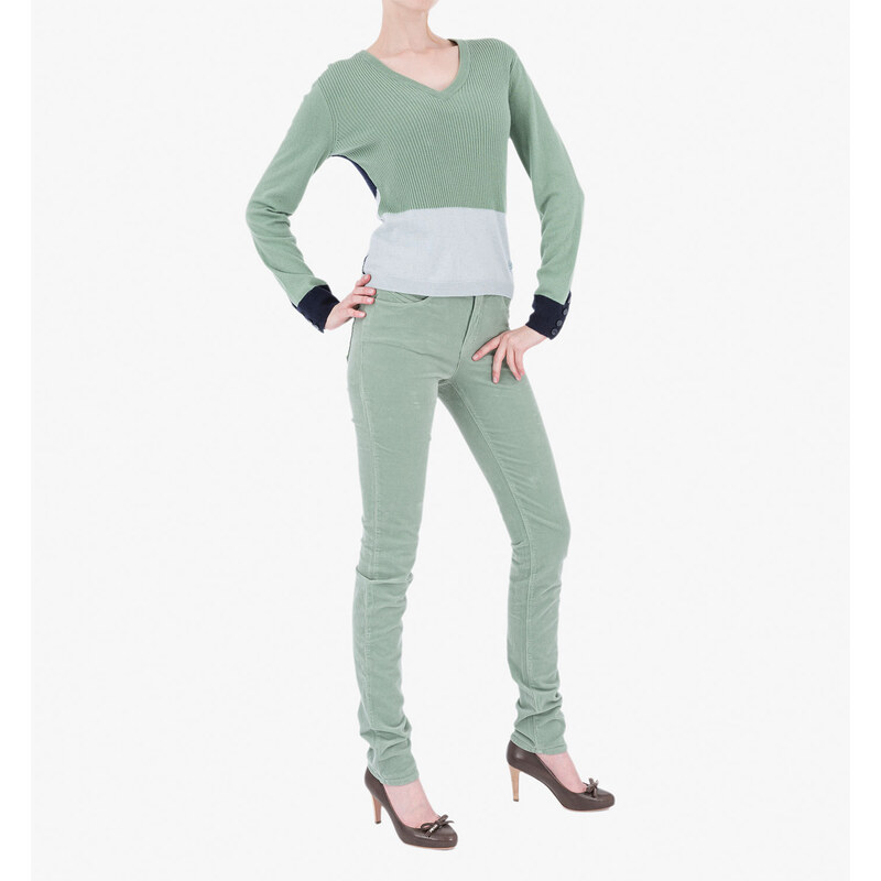 Zelený svetr Armani Jeans S