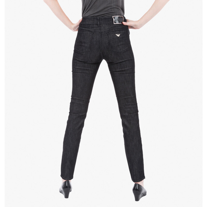 Černé džíny Armani Jeans 27