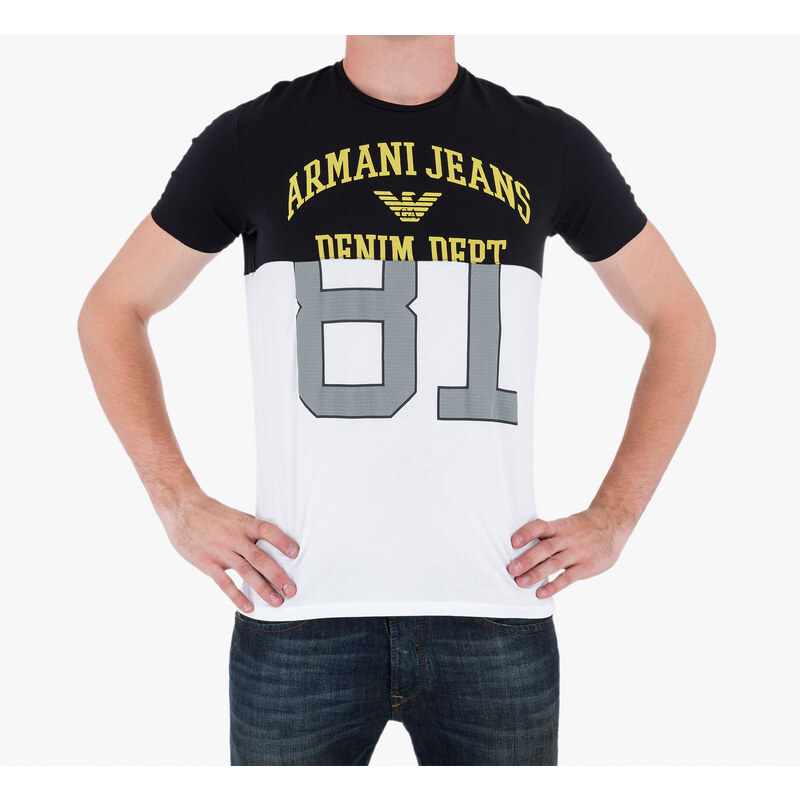 Barevné tričko Armani Jeans L