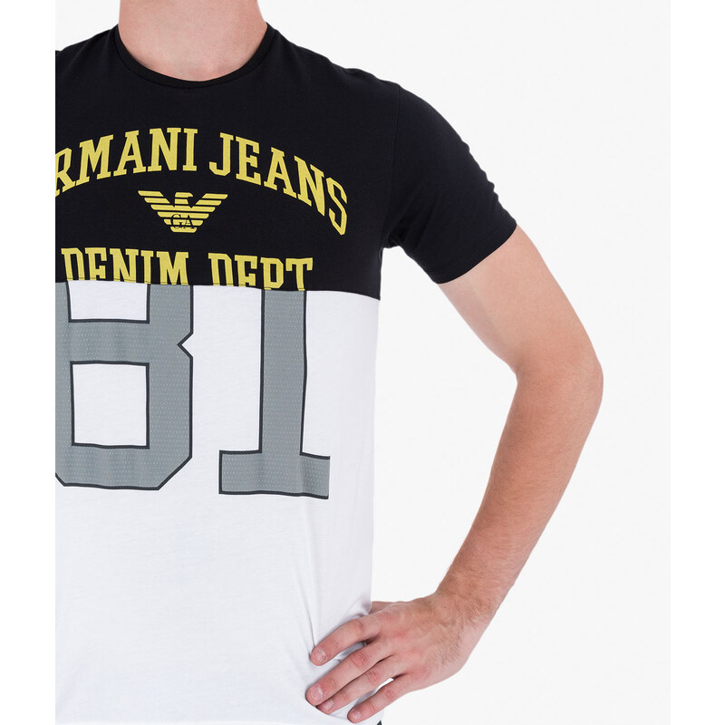 Barevné tričko Armani Jeans L