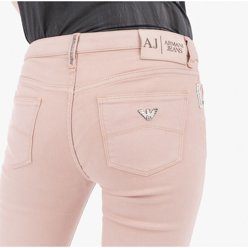Starorůžové džíny Armani Jeans 27