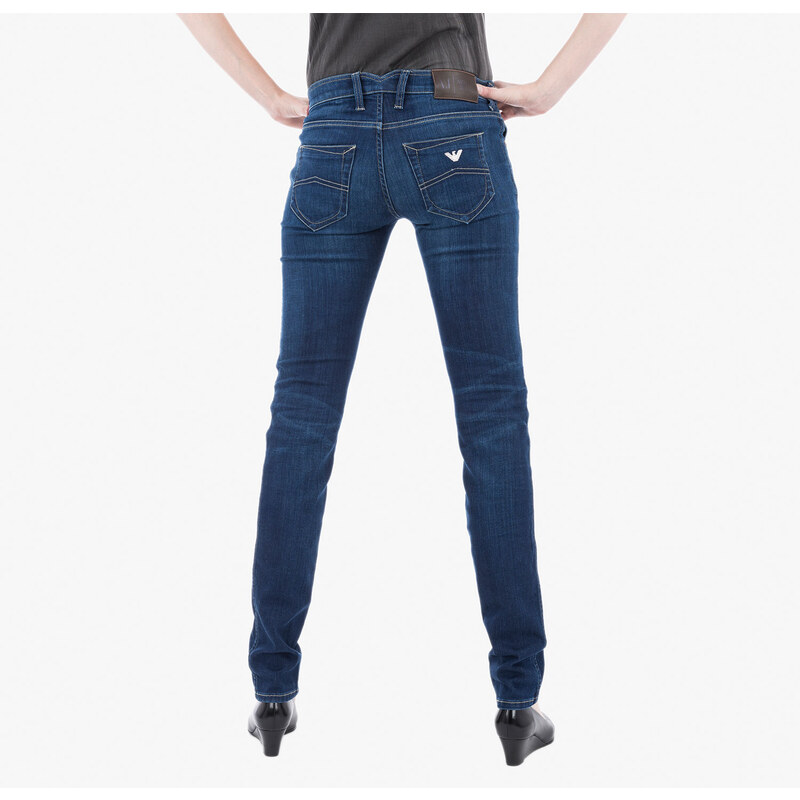 Modré džíny Armani Jeans 27