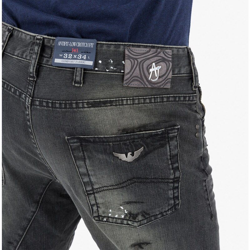 Šedé džíny Armani Jeans 32