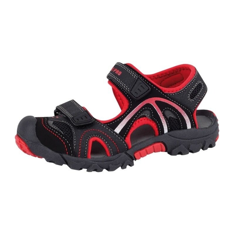 Dětské sandály Alpine Pro ARCADIA KIDS - červená
