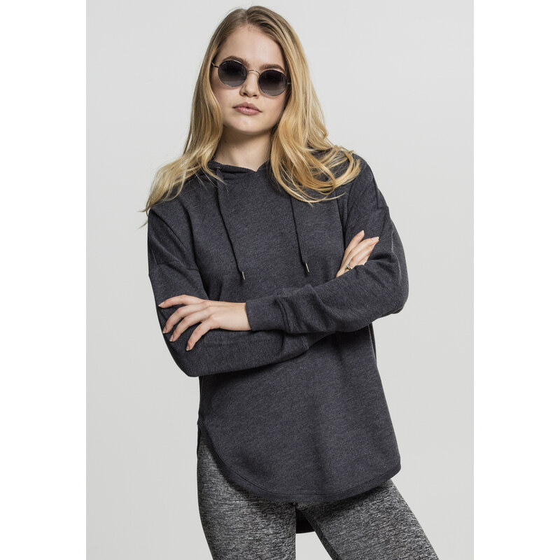 Urban Classics Dámská mMikinaTerry Hoody oversized - šedá