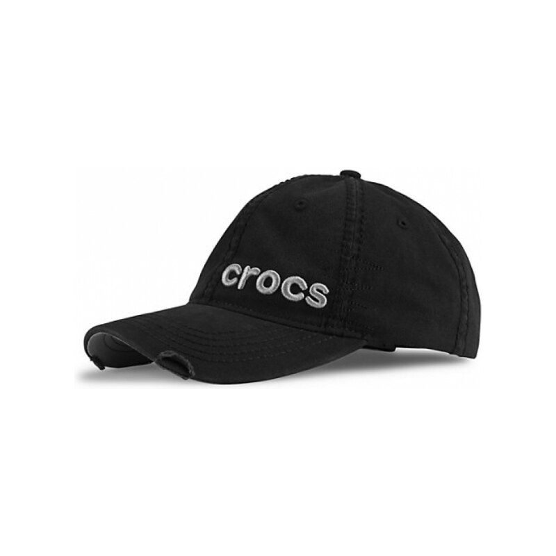 Crocs Distressed Cap Black