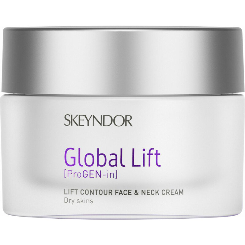 Skeyndor Global lift Lift Contour Face & Neck Cream liftingový krém na obličej, krk a dekolt pro suchou pleť 50 ml