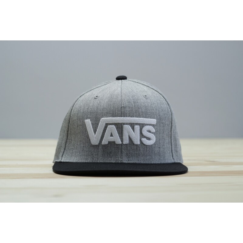 Vans MN DROP V II SNAPBACK Heather Grey/Black