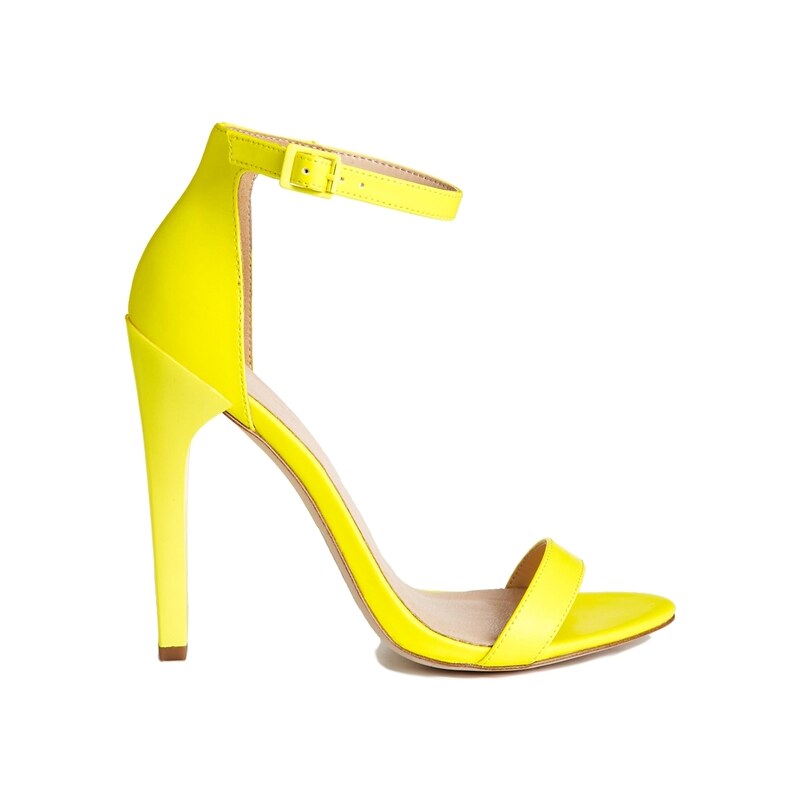 ASOS HIGHBURY Heeled Sandals - Yellow