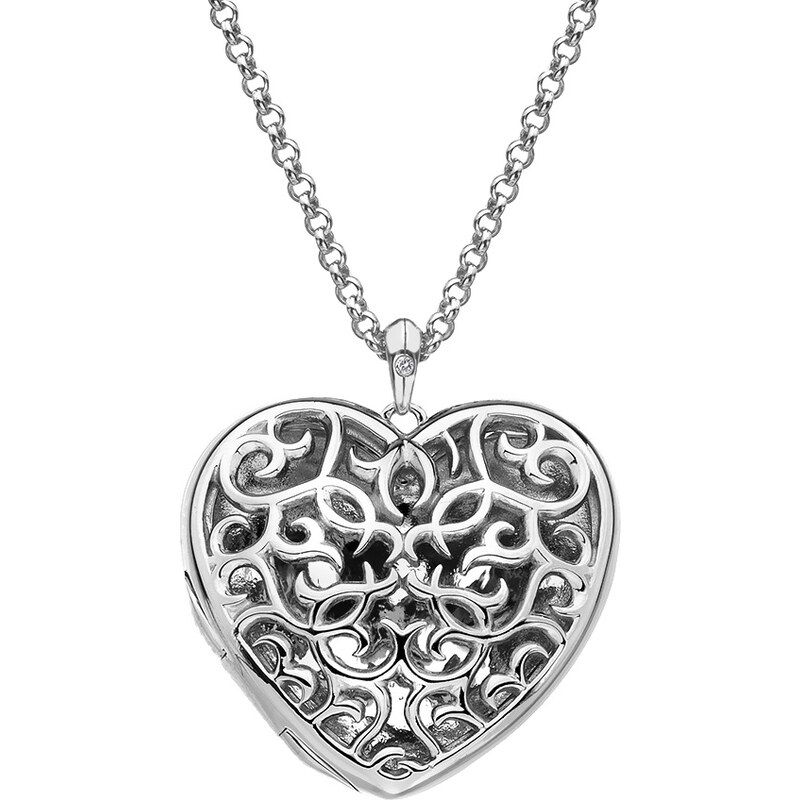 Přívěsek Hot Diamonds Large Heart Filigree Locket DP669Přívěsek Hot Diamonds Large Heart Filigree Locket DP669