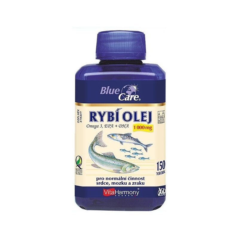 Vita Harmony VitaHarmony Rybí olej Omega 3 1000 mg 150 tobolek