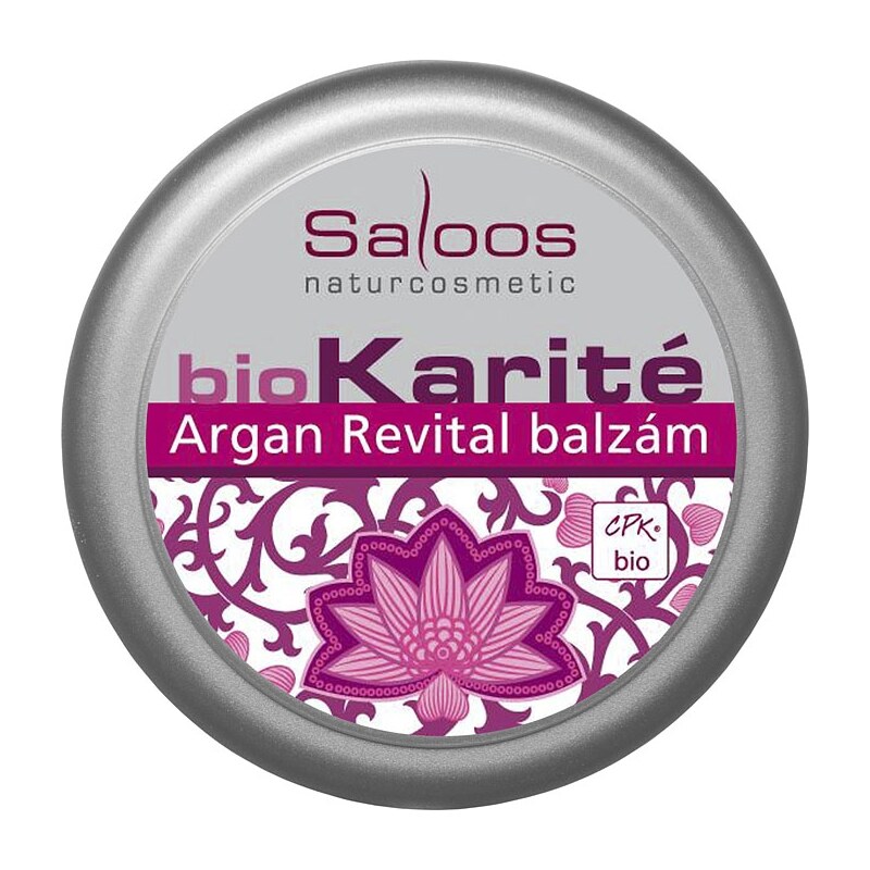 Saloos Bio Karité balzám Argan Revital 19 ml