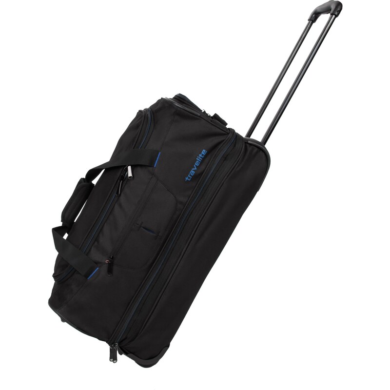 Travelite Basics Wheeled duffleBlack/blue