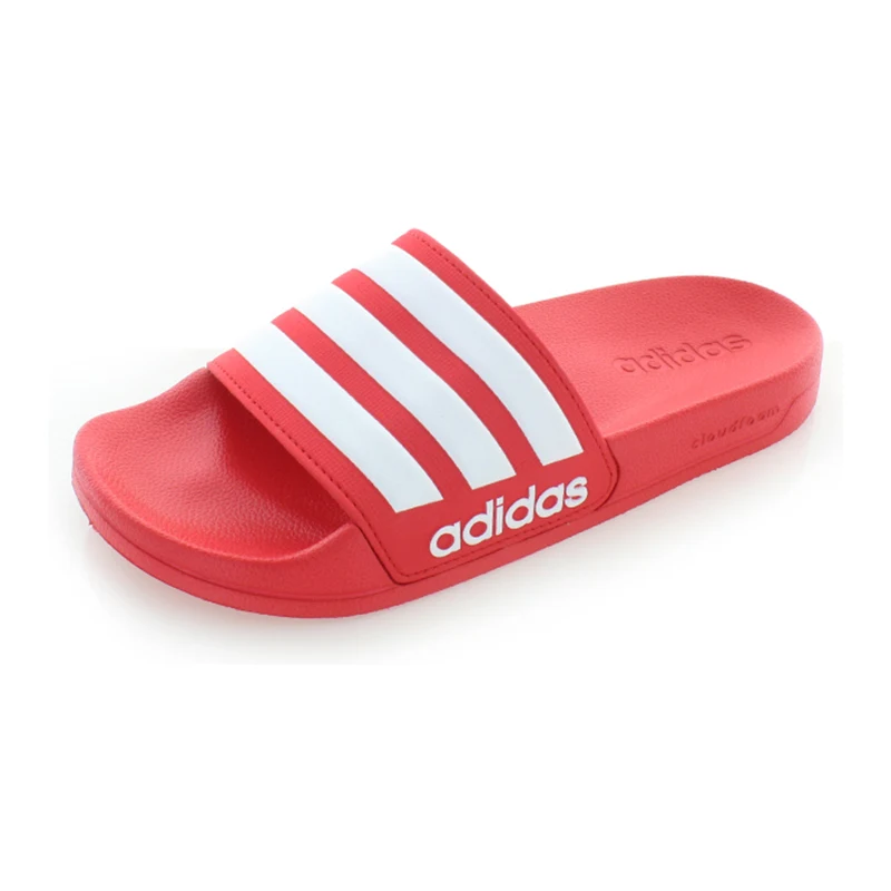 adidas CORE Pánské červené pantofle Adilette Shower - GLAMI.cz