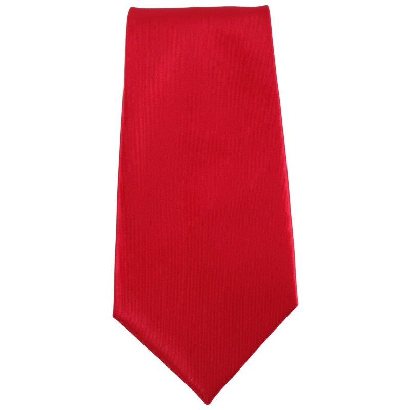 Šlajfka Červená mikrovláknová kravata
