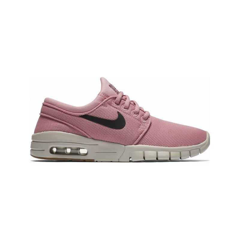 Dětské boty Nike SB Stefan Janoski Max (GS) 36 elemental pink/black-gum med  brown 36 - GLAMI.cz