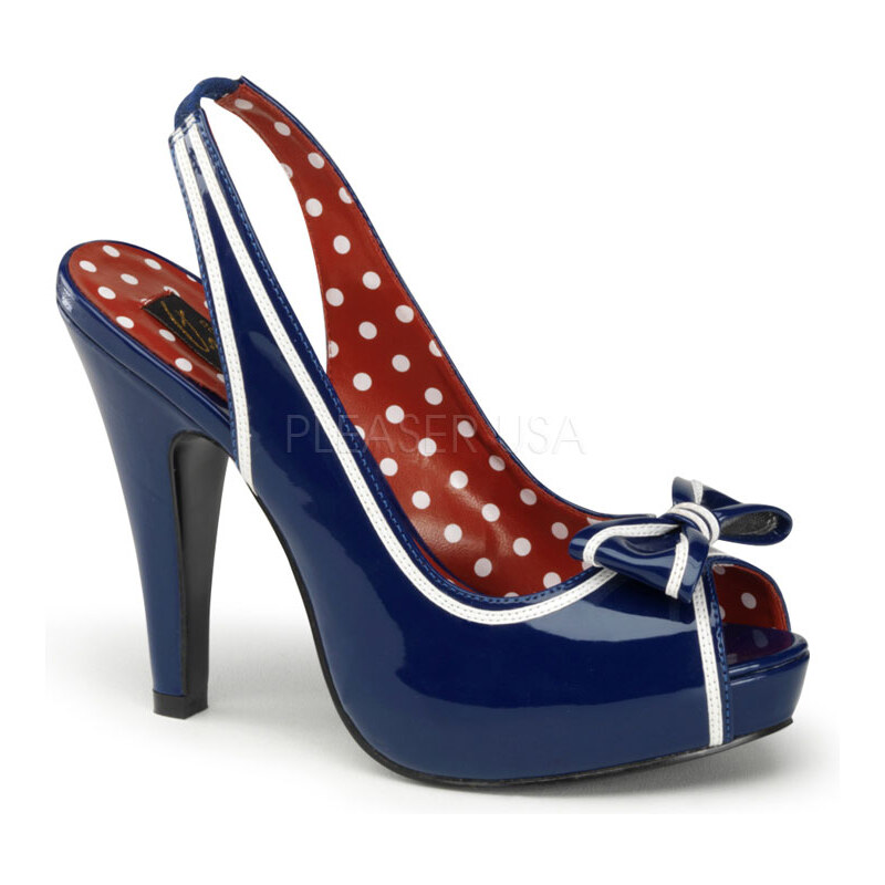 Pin Up Couture Bettie-05 dámské sandálky Pleaser 35 (US 5)
