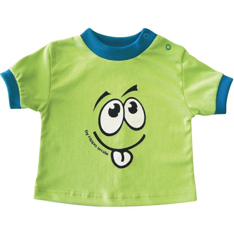 Dětské triko Smile zelené