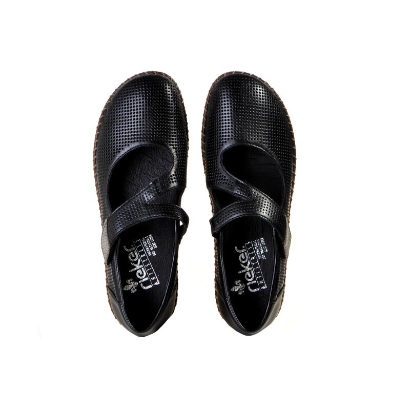 Dámské sandále Rieker 44876 černá
