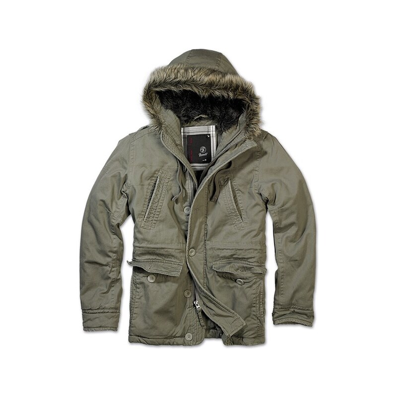 Brandit Bunda Vintage Explorer olivova GLAMI.cz