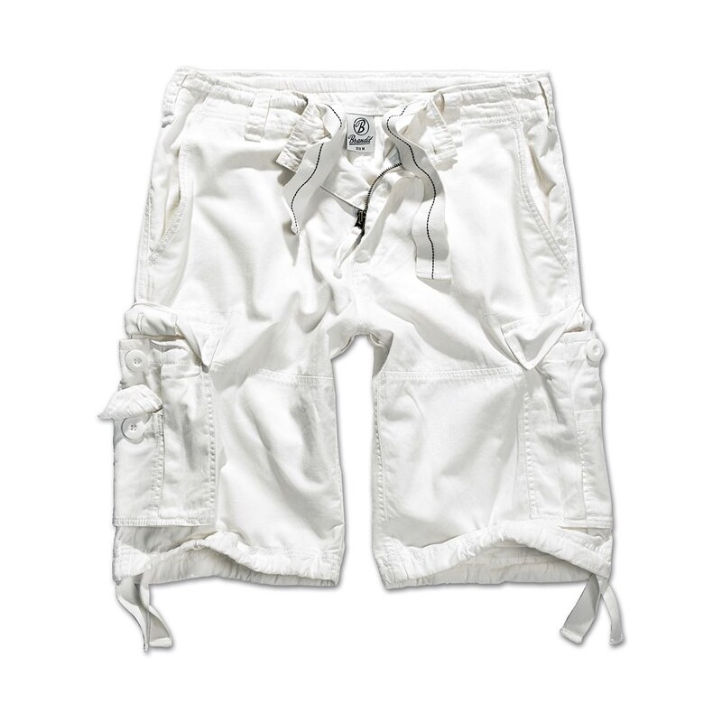 Brandit Kalhoty krátké Vintage Classic Shorts bílé S