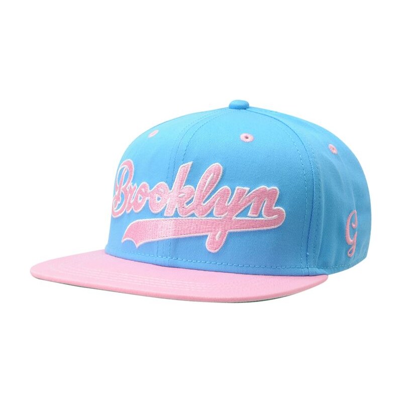 Golddigga Snap Back Cap Girls Blue/Pink Junior