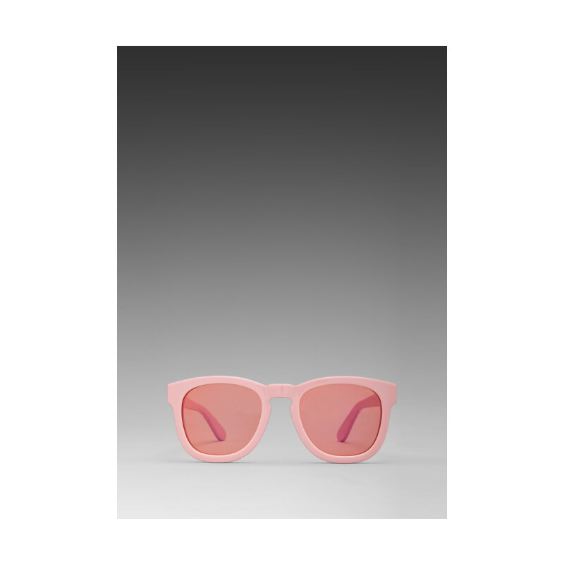 Wildfox Couture Couture Classic Fox Deluxe Sunglasses in Pink