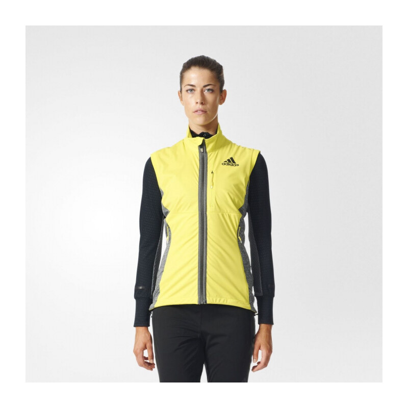 Dámská vesta adidas Performance XPR SOFTSH VEST (Žlutá)